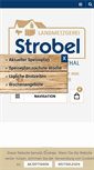 Mobile Screenshot of metzgerei-strobel.de
